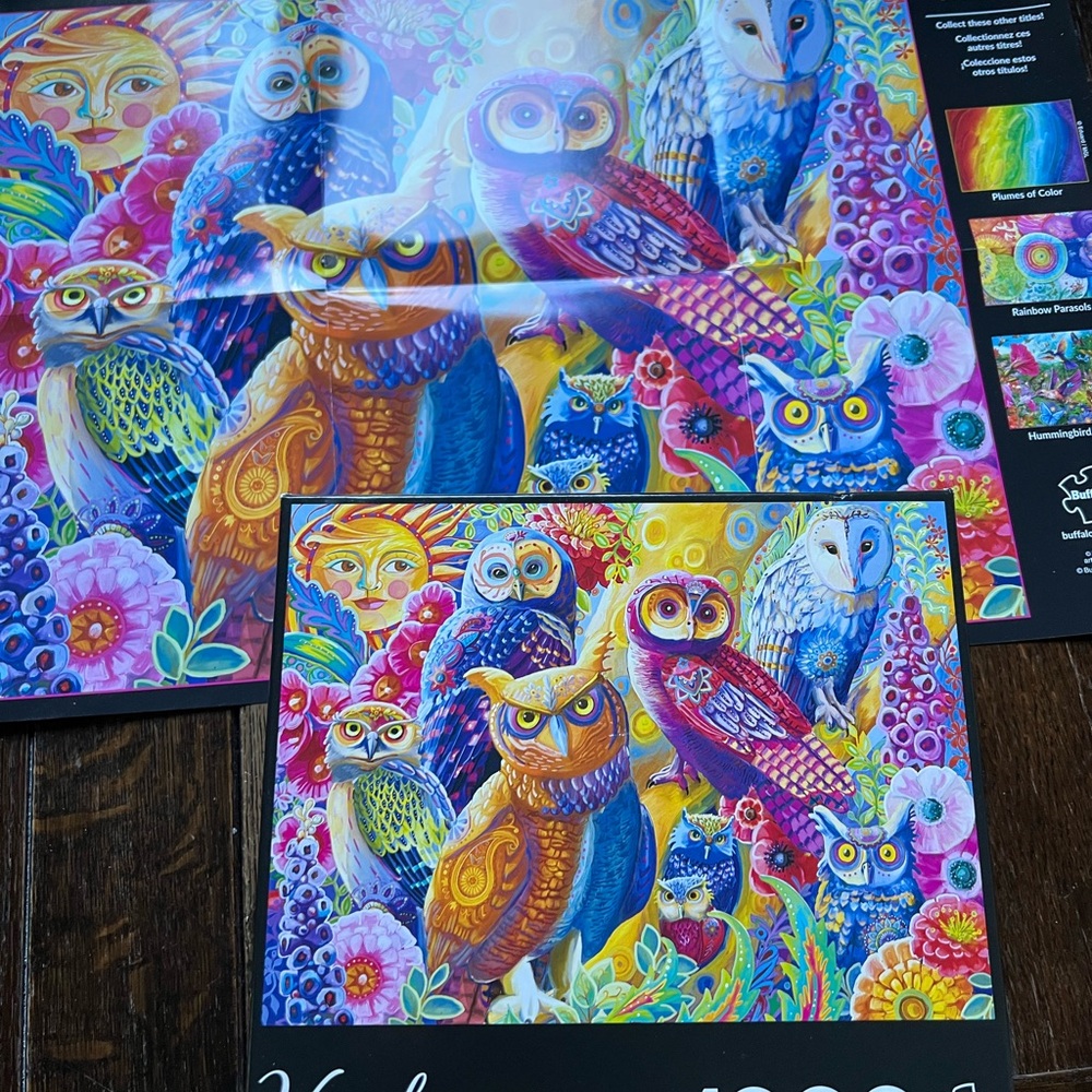 Buffalo 1000 pc puzzle -Owl Autonomy